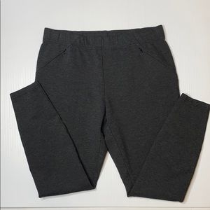 J Jill ponte knit leggings medium